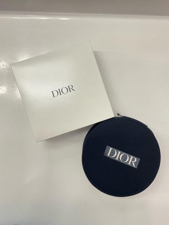 Dior Handbags - NIB Dior Beauty Round Pouch with mirror